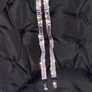 VICTORIA'S SECRET Logo Shine Suspenders